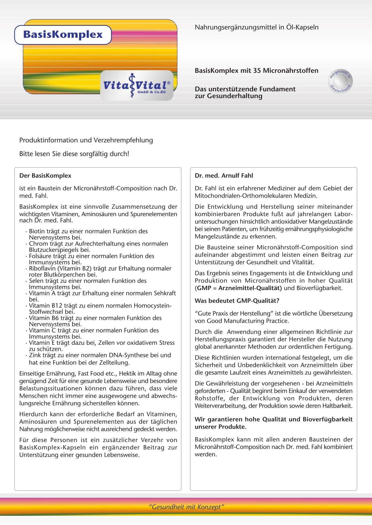 BasisKomplex - Packung mit 120 Kapseln