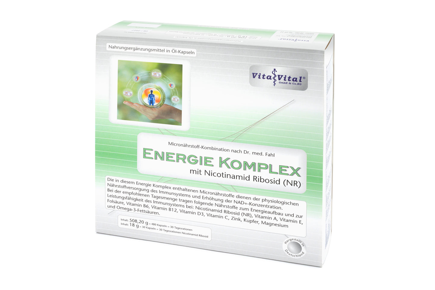 Energie Komplex mit Nicotinamid Ribosid (NR)