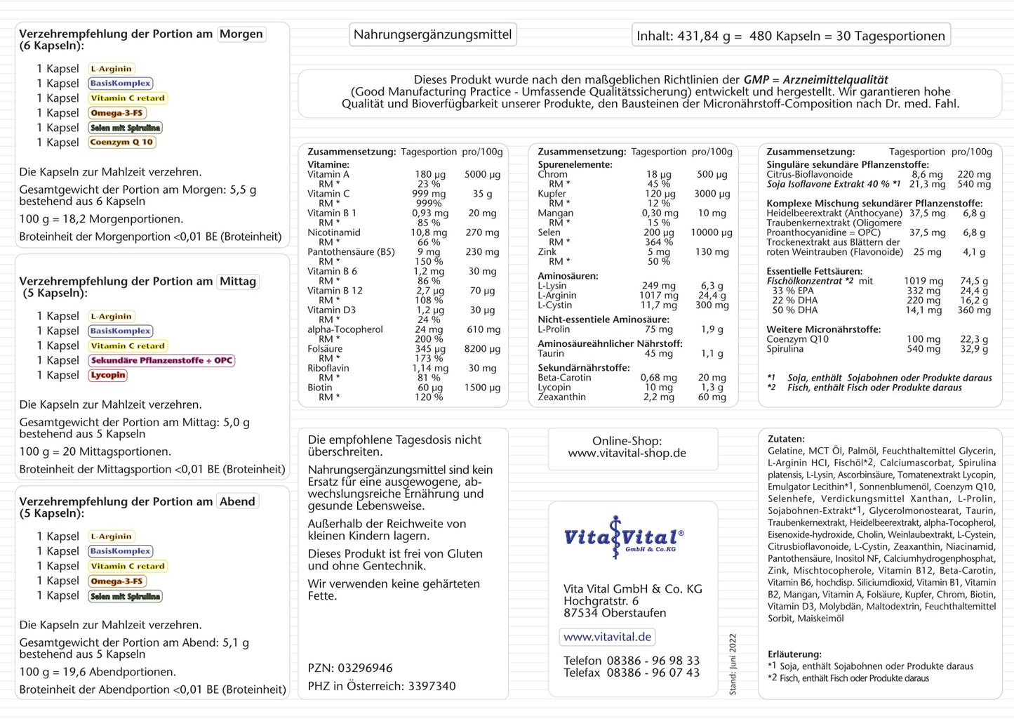ImmunPack - 480Kapseln