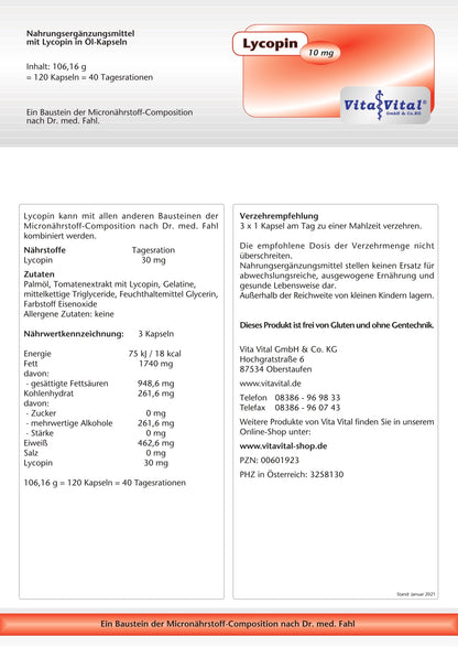 Lycopin 10 mg