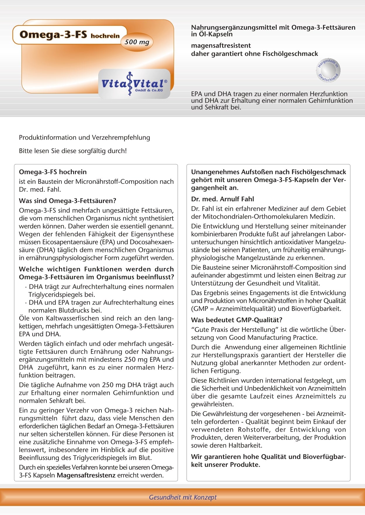 Vita-Paket: Q10 + Omega-3