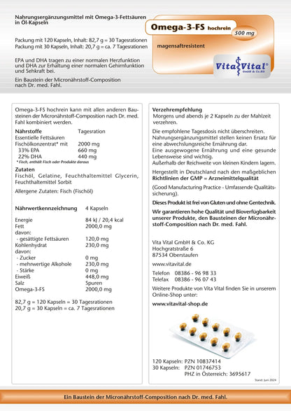 Omega 3 hochrein