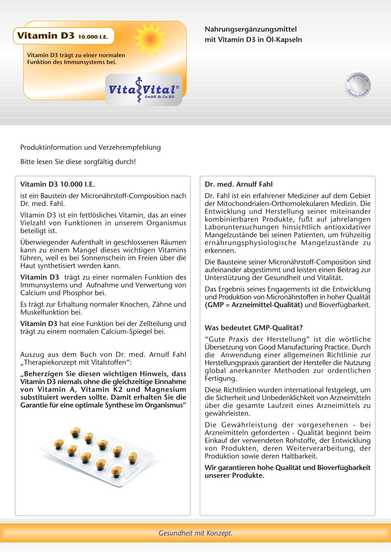 Vitamin D 3 10.000 I.E.