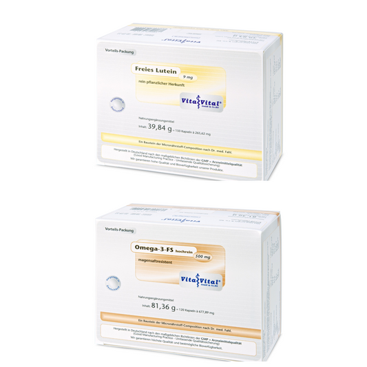 Vita Paket: Omega-3  + Freies Lutein