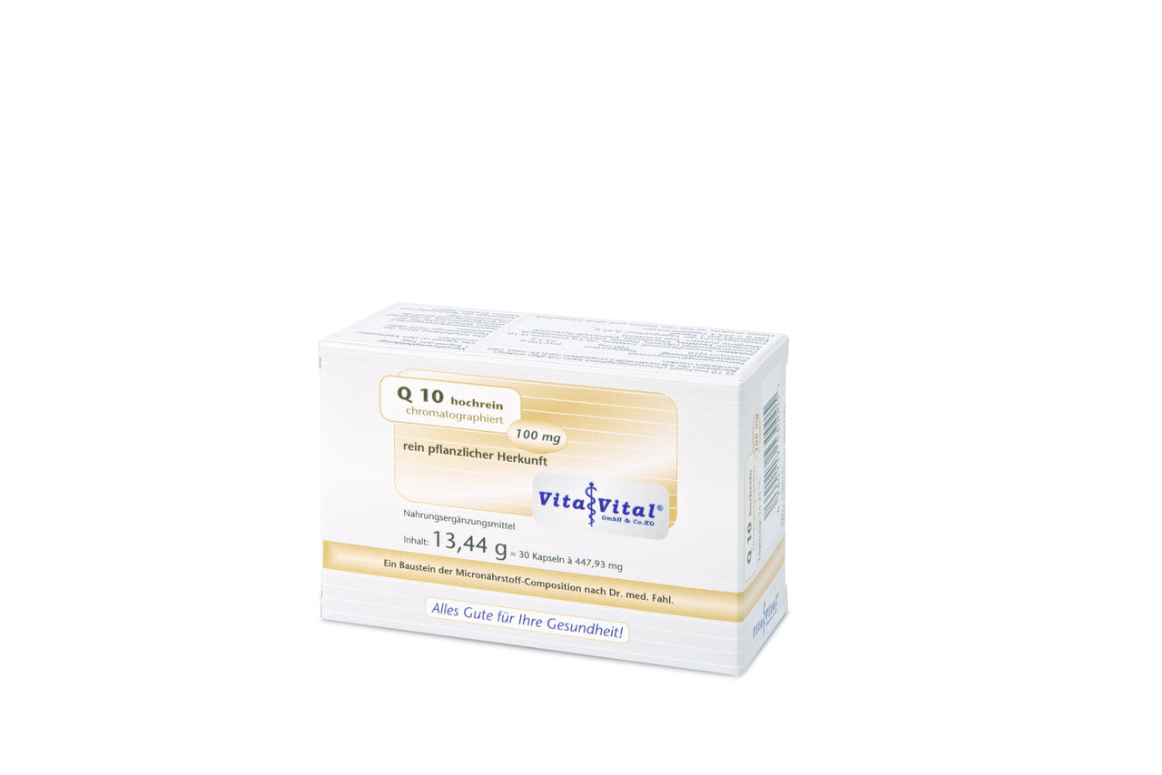Q10 100 mg - Packung mit 30 Kapseln